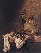 BEYEREN, Abraham van The Breakfast Spain oil painting artist